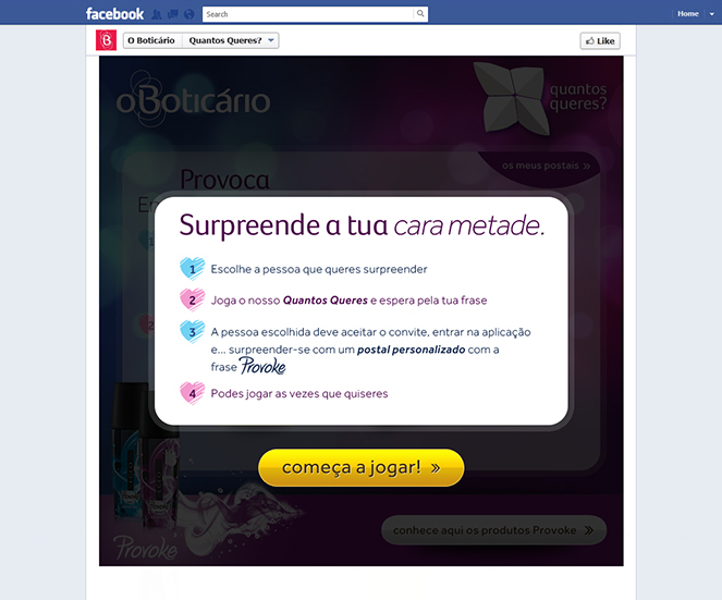 O Boticário |  App Quantos-Queres 