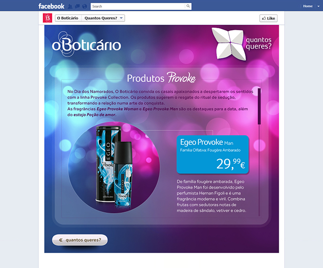 O Boticário |  App Quantos-Queres 