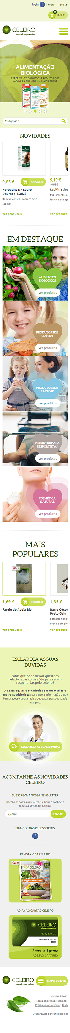 Versão Mobile