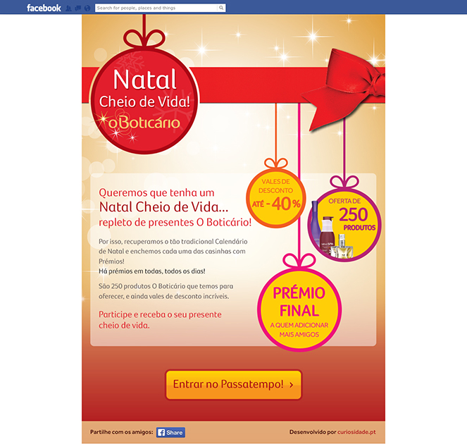 O Boticário |  Natal Cheio de Vida